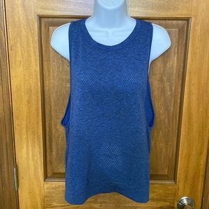 Lululemon navy blue tank, size medium